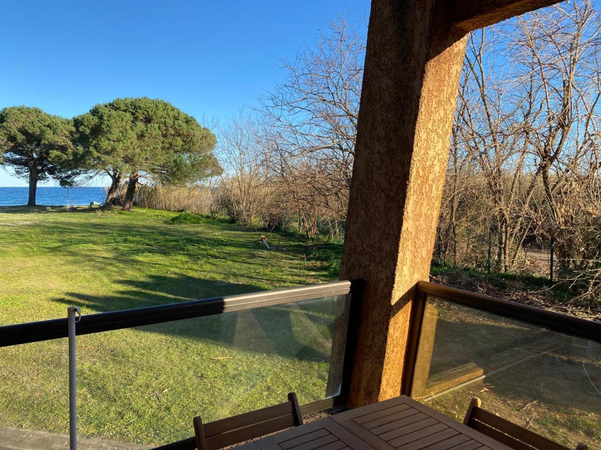 Residence Santa Lucia, Studio Avec Piscine , Vue Mer Et Pied Dans L'Eau , Moriani-Plage エクステリア 写真
